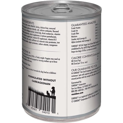 Canidae Canned Dog Food All Life Less Active Formula 13 oz.